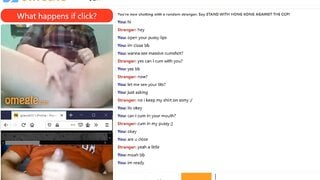 Omegle Horny Girl Moaning And She Came With Me