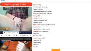 Omegle Horny Girl Moaning And She Came With Me