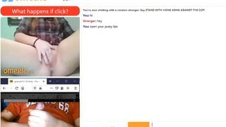 Omegle Horny Girl Moaning And She Came With Me