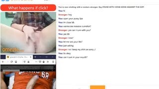 Omegle Horny Girl Moaning And She Came With Me