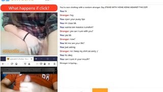 Omegle Horny Girl Moaning And She Came With Me