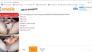 Milf In Omegle Mastrubating And Cums For Me