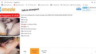 Milf In Omegle Mastrubating And Cums For Me