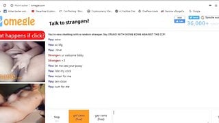 Milf In Omegle Mastrubating And Cums For Me