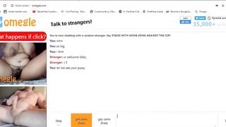 Milf In Omegle Mastrubating And Cums For Me