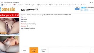 Milf In Omegle Mastrubating And Cums For Me