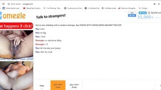 Milf In Omegle Mastrubating And Cums For Me