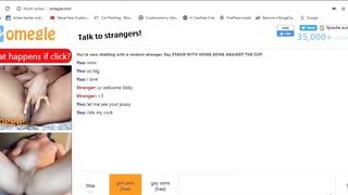 Milf In Omegle Mastrubating And Cums For Me
