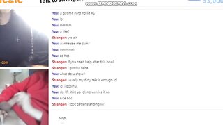 Stoner Girl Helps Me Cum On Omegle