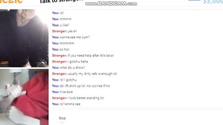Stoner Girl Helps Me Cum On Omegle