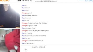 Stoner Girl Helps Me Cum On Omegle