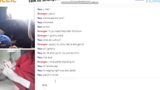 Stoner Girl Helps Me Cum On Omegle
