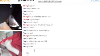 Stoner Girl Helps Me Cum On Omegle