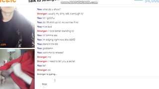 Stoner Girl Helps Me Cum On Omegle