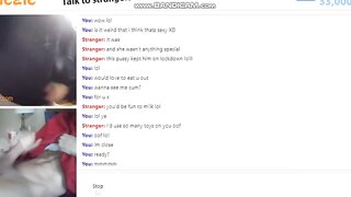 Stoner Girl Helps Me Cum On Omegle