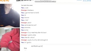 Stoner Girl Helps Me Cum On Omegle