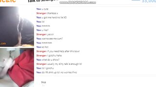 Stoner Girl Helps Me Cum On Omegle