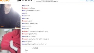 Stoner Girl Helps Me Cum On Omegle