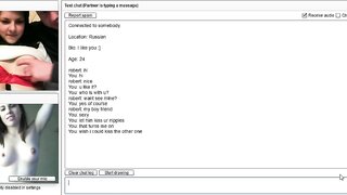 Russian Couple on Chatroulette