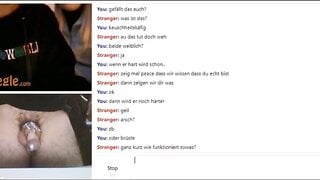 2 German Girls Tease for Cock-Cell