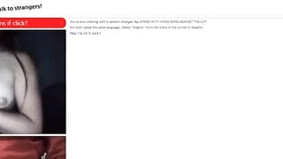 Jovencita Muestra Pechos En Omegle