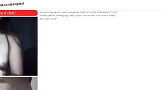 Jovencita Muestra Pechos En Omegle