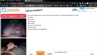 Omegle Slut With Big Boobs Gives A Cum Countdown