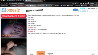 Omegle Slut With Big Boobs Gives A Cum Countdown