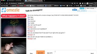 Omegle Slut With Big Boobs Gives A Cum Countdown
