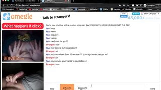 Omegle Slut With Big Boobs Gives A Cum Countdown