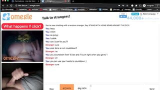 Omegle Slut With Big Boobs Gives A Cum Countdown