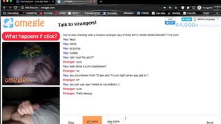 Omegle Slut With Big Boobs Gives A Cum Countdown