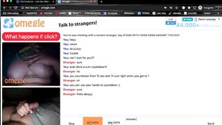Omegle Slut With Big Boobs Gives A Cum Countdown