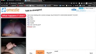 Omegle Slut With Big Boobs Gives A Cum Countdown