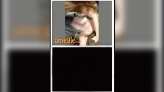 Cute Girl On Omegle Rides Pillow