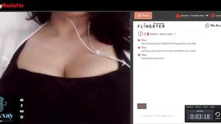 Busty Mexican Bitch Play With Her Tits