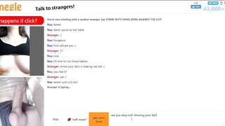 Amwf 21Yo White Girl Loves Thick Asian Dick On Omegle