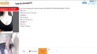 Amwf 21Yo White Girl Loves Thick Asian Dick On Omegle