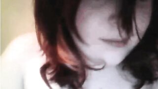 Chubby Girl Plays With Vibrator On Omegle