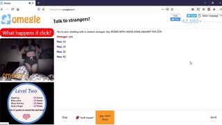 Cute Girl Flashes on Omegle
