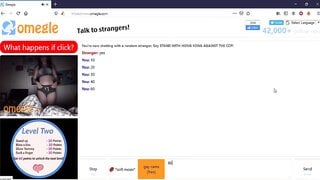 Cute Girl Flashes on Omegle