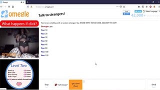 Cute Girl Flashes on Omegle