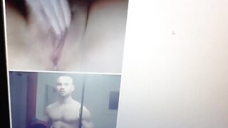 Omegle Bodybuilder Makes Girl Squirt Fast