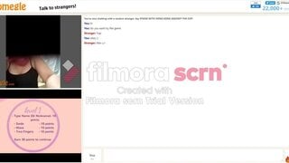 Sexy Teen Play Omegle Point Game 2