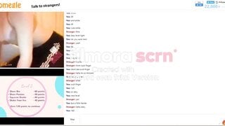 Sexy Teen Play Omegle Point Game 2