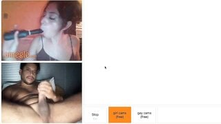 Omegle - Girl Gets Stupid For My Big Dick Plus More