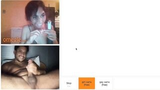 Omegle - Girl Gets Stupid For My Big Dick Plus More