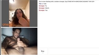 Omegle - Girl Gets Stupid For My Big Dick Plus More
