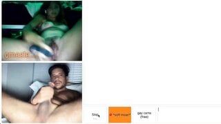 Omegle - Girl Gets Stupid For My Big Dick Plus More