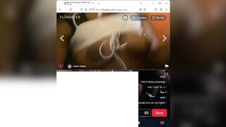 perfect tits babe is showing me her tits and teasing me